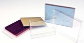 Plastic Doosjes 15.6x2.5x15.4cm Kristalhelder (25 stuks)