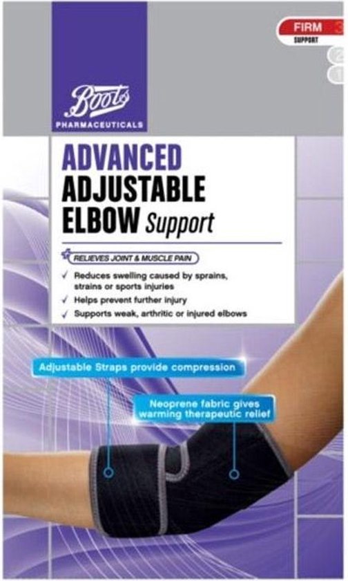 Boots Pharmaceuticals Advanced Adjustable Elbow Support | bol.com