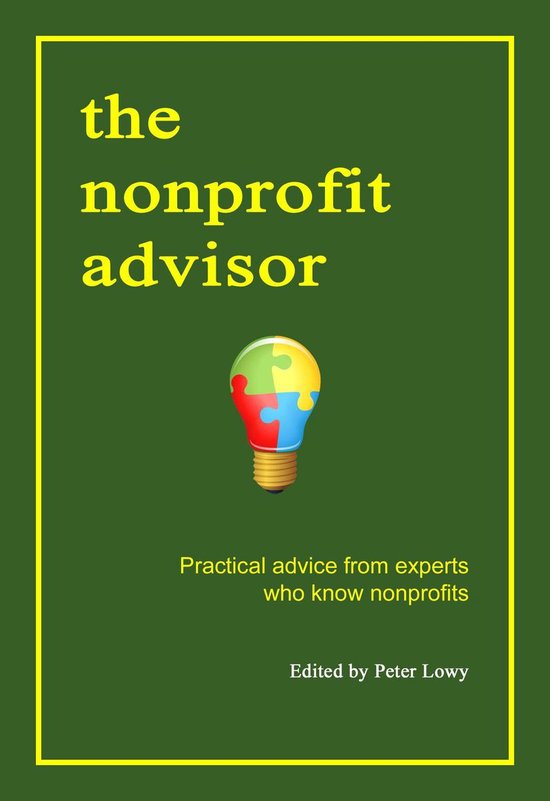 The Nonprofit Advisor - cover