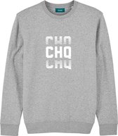 CHQ FADE LICHTGRIJS SWEATER