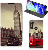 Smartphone Hoesje Motorola Moto G8 Power Mobiel Bookcase Londen