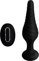 Vibrerende Buttplug met Afstandsbediening - Under Control - Zwart - Buttpluggen