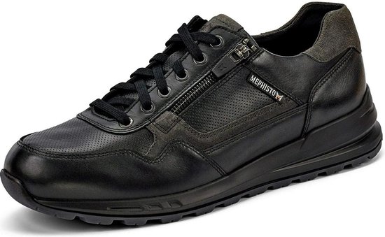 Mephisto Bradley - heren sneaker - zwart - maat 43 (EU) 9 (UK)