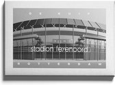 Walljar - De Kuip - Muurdecoratie - Poster met lijst