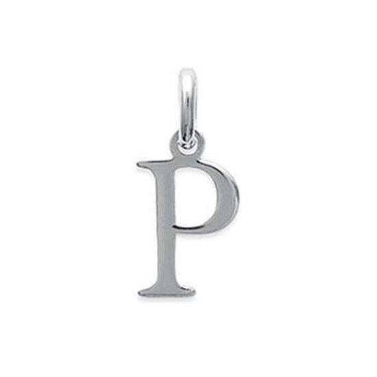 Blinx Jewels Zilveren Hanger Letter P