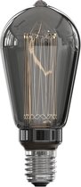 CALEX - LED Lamp - Rustic ST64 - E27 Fitting - Dimbaar - 3W - Warm Wit 2000K - Rookkleur - BSE