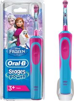 Bol.com Oral-B Stages Power Kids Frozen - Elektrische Tandenborstel - 1 Handvat en 1 Opzetborstel aanbieding