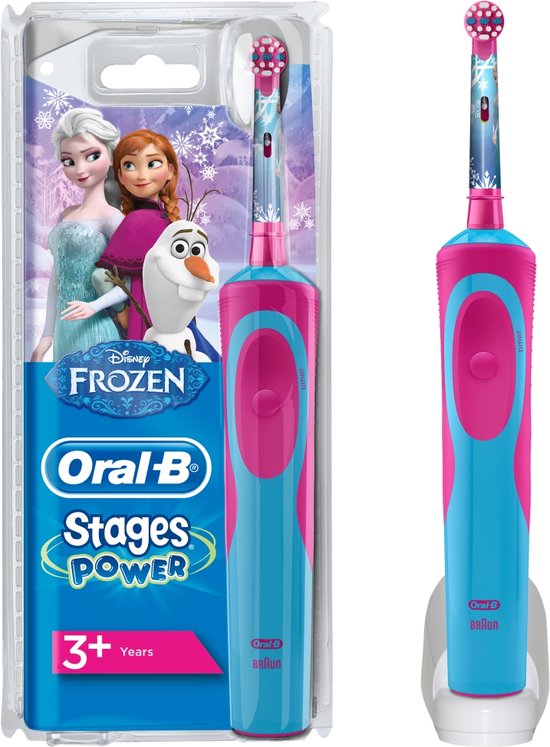 Hymne rit geweer Oral-B Stages Power Kids Frozen - Elektrische Tandenborstel - 1 Handvat en  1 Opzetborstel | bol.com