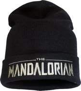 Star Wars The Mandalorian Logo Beanie Muts - Officiële Merchandise