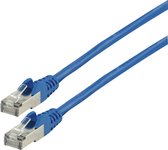 FTP CAT 5e netwerk kabel 10,0 m blauw