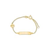 Favs unisex Armband 9 karaat geelgoud One Size 87406423