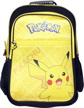 Pokémon Pikachu rugzak - 41 x 35 x 20 cm - Geel