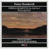Shostakovich: String Quartets Nos. 1 & 2; Piano Quintet