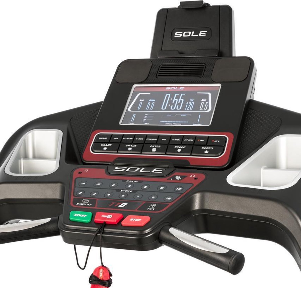 Professionele Loopband Sole Fitness TT8 Uitstekende Garantie Veel