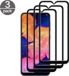 Volledige dekking Screenprotector Glas - Tempered Glass Screen Protector Geschikt voor: Samsung Galaxy A20E - 3x