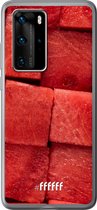 Huawei P40 Pro Hoesje Transparant TPU Case - Sweet Melon #ffffff