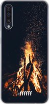 Samsung Galaxy A30s Hoesje Transparant TPU Case - Bonfire #ffffff