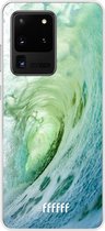 Samsung Galaxy S20 Ultra Hoesje Transparant TPU Case - It's a Wave #ffffff