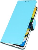 Booktype Telefoonhoesjes - Bookcase Hoesje - Wallet Case -  Geschikt voor Oppo Find X2 Neo - Blauw