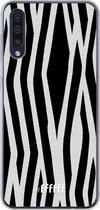 Samsung Galaxy A50s Hoesje Transparant TPU Case - Zebra Print #ffffff