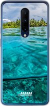 OnePlus 7 Pro Hoesje Transparant TPU Case - Beautiful Maldives #ffffff