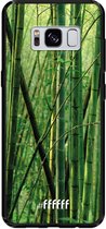Samsung Galaxy S8 Hoesje TPU Case - Bamboo #ffffff