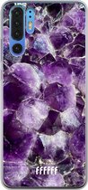 Huawei P30 Pro Hoesje Transparant TPU Case - Purple Geode #ffffff