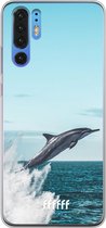 Huawei P30 Pro Hoesje Transparant TPU Case - Dolphin #ffffff