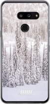 LG G8 ThinQ Hoesje Transparant TPU Case - Snowy #ffffff