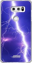 LG V30 (2017) Hoesje Transparant TPU Case - Thunderbolt #ffffff