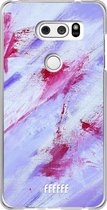 LG V30 (2017) Hoesje Transparant TPU Case - Abstract Pinks #ffffff