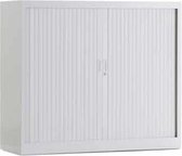 Archiefkast - Claudius Basic roldeurkast 72,8x120x45 wit