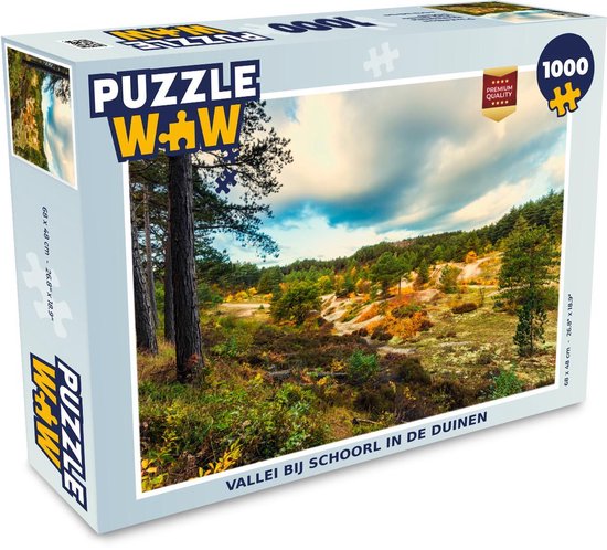 Puzzel Vallei bij Schoorl in de duinen - Legpuzzel - Puzzel 1000 stukjes  volwassenen | bol