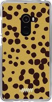 Xiaomi Mi Mix 2 Hoesje Transparant TPU Case - Cheetah Print #ffffff