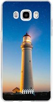 Samsung Galaxy J5 (2016) Hoesje Transparant TPU Case - Lighthouse #ffffff