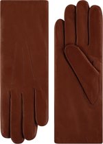 Leren handschoenen dames model Aberdeen Color: Cognac, Size: 7