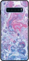 Samsung Galaxy S10 Plus Hoesje TPU Case - Liquid Amethyst #ffffff