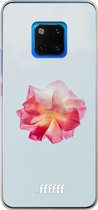 Huawei Mate 20 Pro Hoesje Transparant TPU Case - Rouge Floweret #ffffff