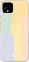 Google Pixel 4 Hoesje Transparant TPU Case - Springtime Palette #ffffff