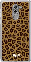 Honor 6X Hoesje Transparant TPU Case - Leopard Print #ffffff