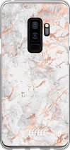 Samsung Galaxy S9 Plus Hoesje Transparant TPU Case - Peachy Marble #ffffff