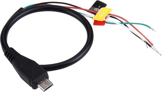 Micro USB naar AV Out-kabel voor SJ4000 / SJ5000 / SJ6000 Action Camera  voor FPV | bol.com