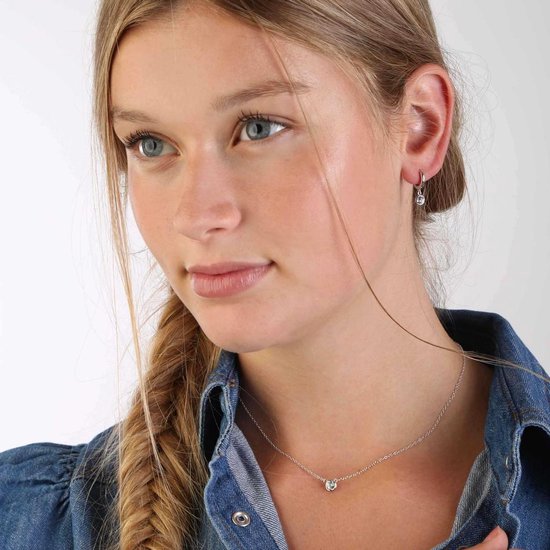 Gerecycled zilveren ketting schakel | -NL