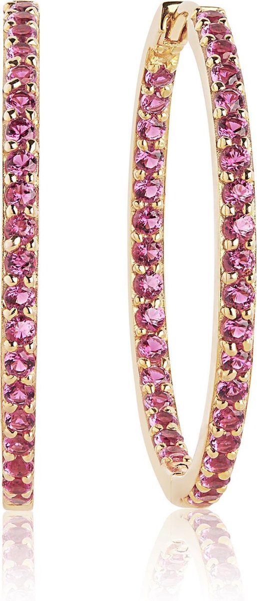 Sif Jakobs BOVALINO EARRINGS SJ-E1790-RED-YG