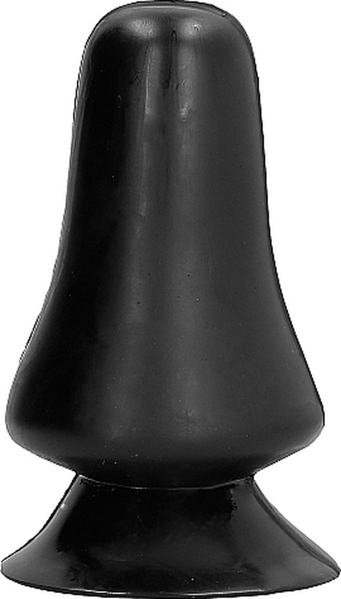 Goedkoopste All Black Buttplug 12 cm - zwart