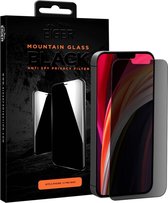 Eiger Mountain Privacy Tempered Glass iPhone 12 Pro Max Zwart