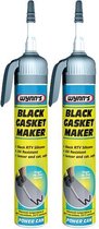 Wynns 57680 Black Gasket Maker 2 X 200Ml
