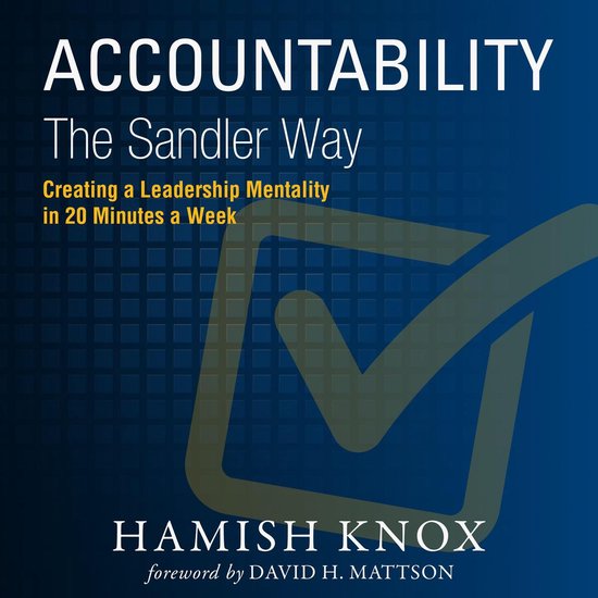 Accountability the Sandler Way - cover
