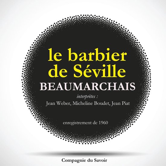 Le barbier de Séville de Beaumarchais - cover