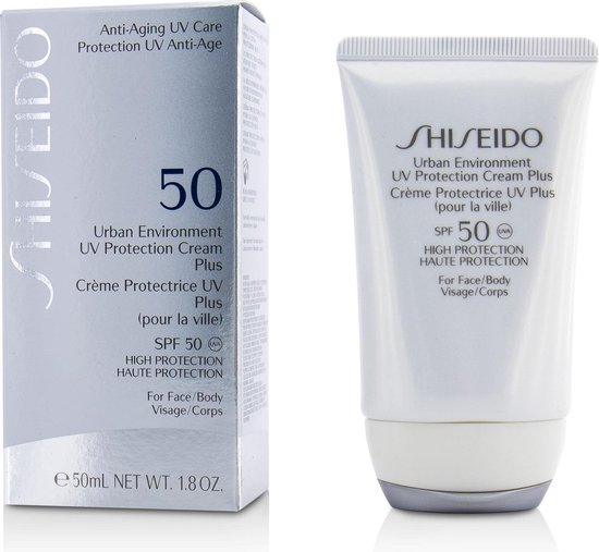 Shiseido Urban Environment UV Protection Cream Plus SPF50 - Zonnebrand - 50 ml - SHISEIDO